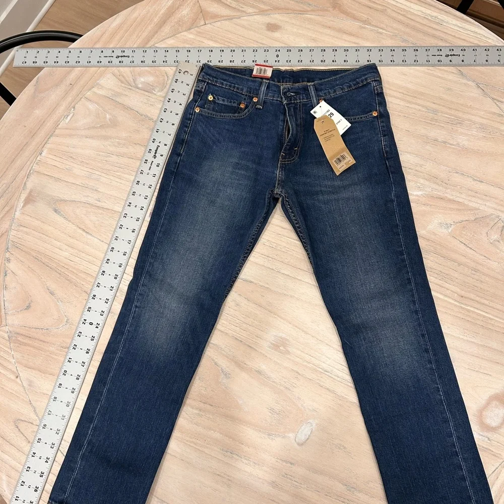 Levi's Dark Blue Slim Jeans - Picture 1 of 5